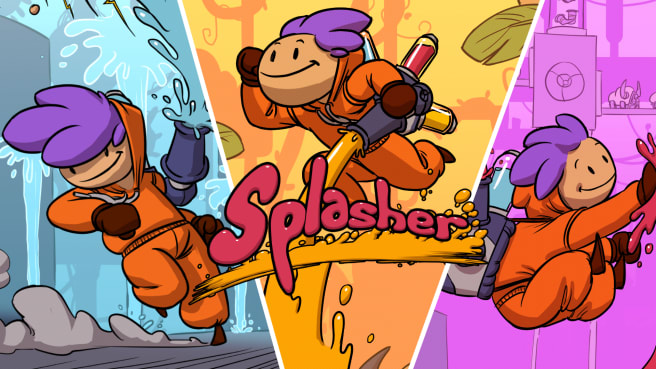 【NSZ】喷射侠（Splasher）丨2017年switch游戏丨阿里云盘/百度网盘