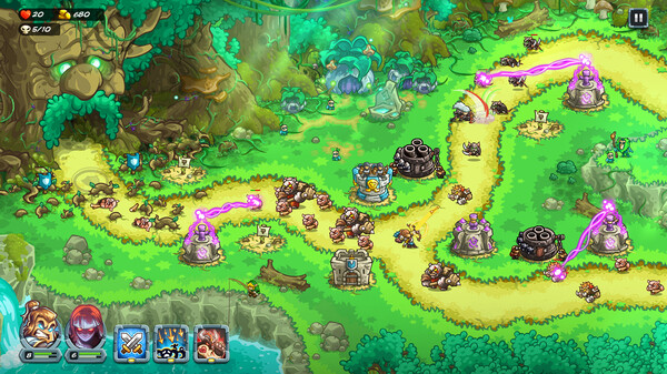 王国保卫战：复仇 Kingdom Rush Vengeance v1.16.0.56a版+王国保卫战：起源 v4.2.10版/前线 v5.6.12版/1 v2.1版 皇家守卫军系列 4部合集