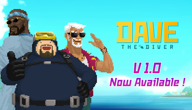 潜水员戴夫(DAVE THE DIVER)官方简体中文v1.0.0.10055赠多项修改器原声全DLC扩展包皮肤网盘下载